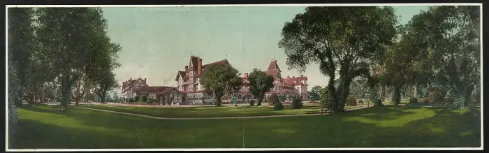 Framed Print : Hotel del Monte, Monterey, California, c1898. Creator: William H. Jackson Framed Print : Hotel del Monte, Monterey, California, c1898. Creator: William H. Jackson