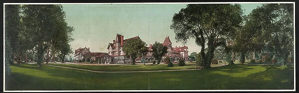 Hotel del Monte, Monterey, California, c1898. Creator: William H. Jackson