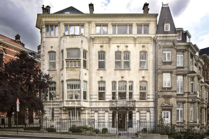 Framed Print : Hotel Deprez-Van de Velde, 3 Av. Palmeston, Brussels, Belgium, (1895-1896), c2014-2017 Framed Print : Hotel Deprez-Van de Velde, 3 Av. Palmeston, Brussels, Belgium, (1895-1896), c2014-2017