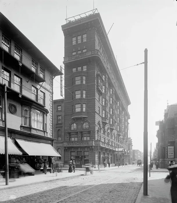 Framed Print : Hotel Flanders, Philadelphia, Pa. between 1900 and 1910. Creator: Unknown Framed Print : Hotel Flanders, Philadelphia, Pa. between 1900 and 1910. Creator: Unknown