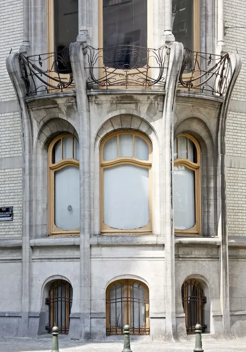 Framed Print : Hotel Hannon, 1 Avenue de la Jonction, Brussels, Belgium, (1902), c2014-c2017. Artist Framed Print : Hotel Hannon, 1 Avenue de la Jonction, Brussels, Belgium, (1902), c2014-c2017. Artist