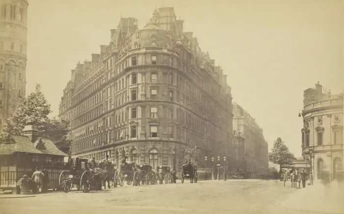 Framed Print : Hotel Metropole, 1850-1900. Creator: Unknown Framed Print : Hotel Metropole, 1850-1900. Creator: Unknown