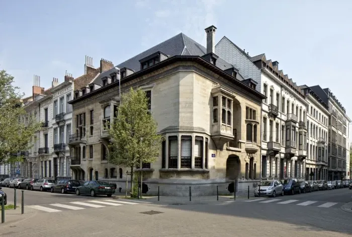 Framed Print : Hotel Otlet, 13 Rue de Florence, Brussels, Belgium, c2014-2017. Artist: Alan John Ainsworth Framed Print : Hotel Otlet, 13 Rue de Florence, Brussels, Belgium, c2014-2017. Artist: Alan John Ainsworth