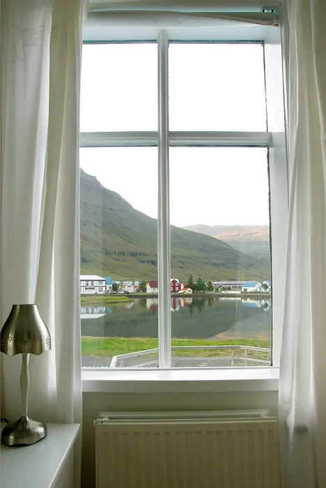 Framed Print : Hotel Room, Iceland. Creator: Tom Artin Framed Print : Hotel Room, Iceland. Creator: Tom Artin