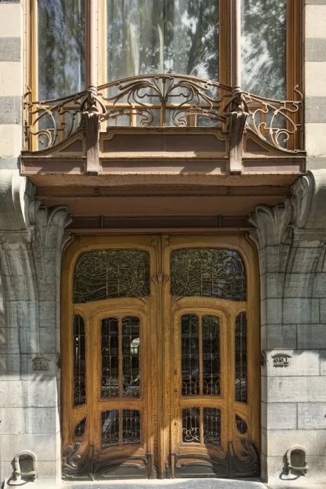 Framed Print : Hotel Solvay, 224 Avenue Louise, (1895-1903), c2014-2017. Artist: Alan John Ainsworth Framed Print : Hotel Solvay, 224 Avenue Louise, (1895-1903), c2014-2017. Artist: Alan John Ainsworth