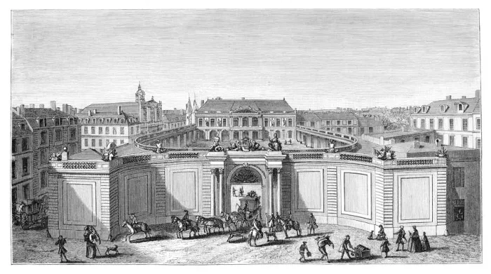 Framed Print : The Hotel de Soubise, Paris, (1885). Artist: Rigaud Framed Print : The Hotel de Soubise, Paris, (1885). Artist: Rigaud