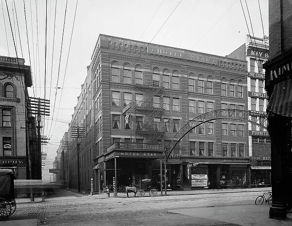 Hotel Star, Columbus, Ohio, between 1900 and 1910. Creator: Unknown