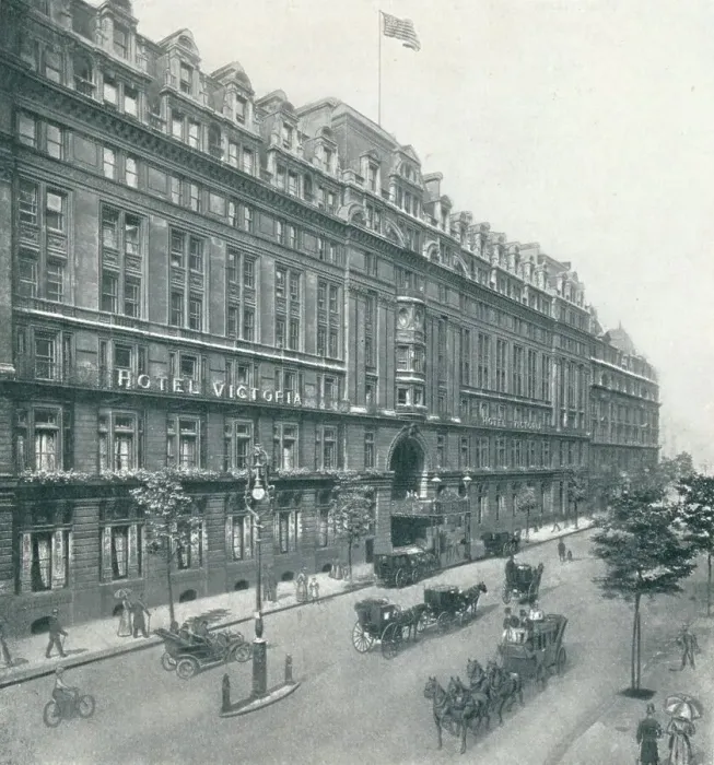 Framed Print : Hotel Victoria, 1912 Framed Print : Hotel Victoria, 1912