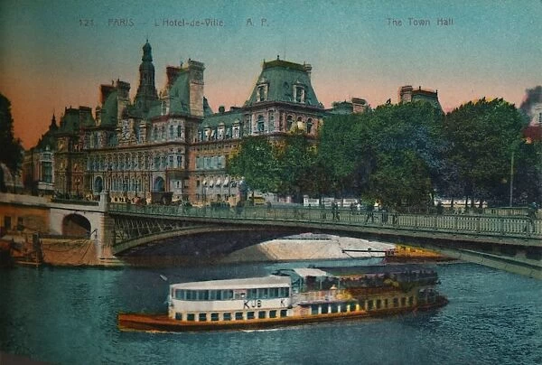 The Hotel de Ville, Paris, c1920