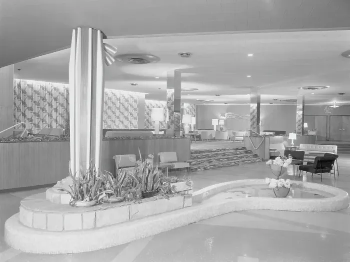 Framed Print : Hotel Zeiger, Ellenville, New York, 1957. Creator: Gottscho-Schleisner, Inc Framed Print : Hotel Zeiger, Ellenville, New York, 1957. Creator: Gottscho-Schleisner, Inc