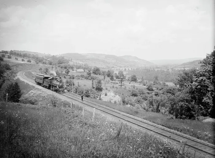 Framed Print : Houghtaling Valley, near Tully, N.Y. between 1900 and 1906. Creator: Unknown Framed Print : Houghtaling Valley, near Tully, N.Y. between 1900 and 1906. Creator: Unknown