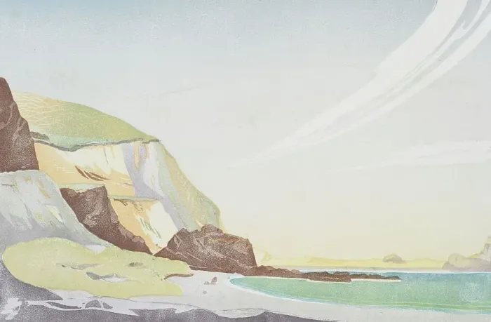 Framed Print : Houghton Bay, 1932. Creator: William Cooch Framed Print : Houghton Bay, 1932. Creator: William Cooch