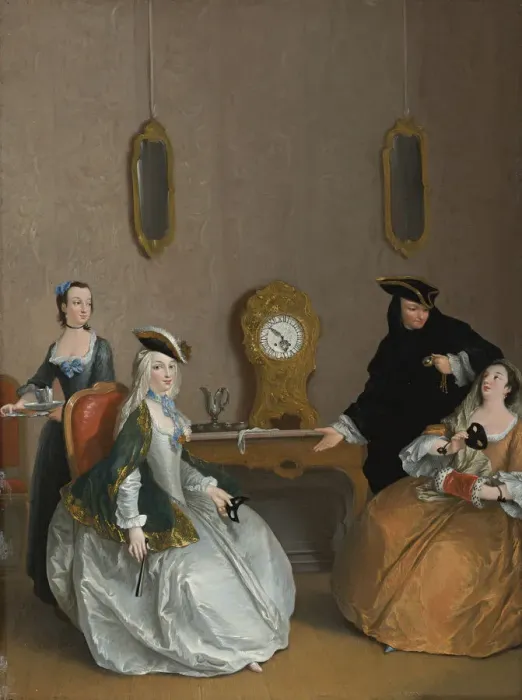Framed Print : The hour of the masked ball Framed Print : The hour of the masked ball