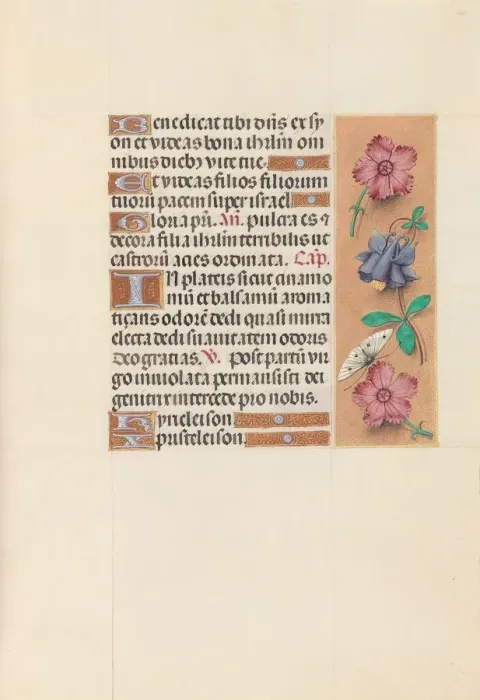 Framed Print : Hours of Queen Isabella the Catholic, Queen of Spain: Fol. 144r, c. 1500. Creator Framed Print : Hours of Queen Isabella the Catholic, Queen of Spain: Fol. 144r, c. 1500. Creator