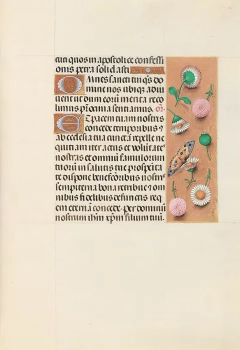 Framed Print : Hours of Queen Isabella the Catholic, Queen of Spain: Fol. 145r, c. 1500. Creator Framed Print : Hours of Queen Isabella the Catholic, Queen of Spain: Fol. 145r, c. 1500. Creator