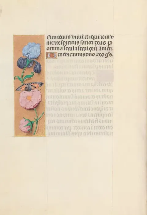 Framed Print : Hours of Queen Isabella the Catholic, Queen of Spain: Fol. 145v, c. 1500. Creator Framed Print : Hours of Queen Isabella the Catholic, Queen of Spain: Fol. 145v, c. 1500. Creator