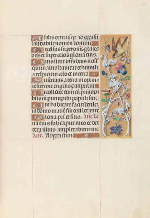 Framed Print : Hours of Queen Isabella the Catholic, Queen of Spain: Fol. 148r, c. 1500. Creator Framed Print : Hours of Queen Isabella the Catholic, Queen of Spain: Fol. 148r, c. 1500. Creator