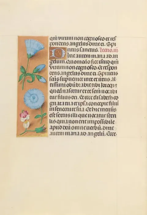 Framed Print : Hours of Queen Isabella the Catholic, Queen of Spain: Fol. 163v, c. 1500. Creator Framed Print : Hours of Queen Isabella the Catholic, Queen of Spain: Fol. 163v, c. 1500. Creator