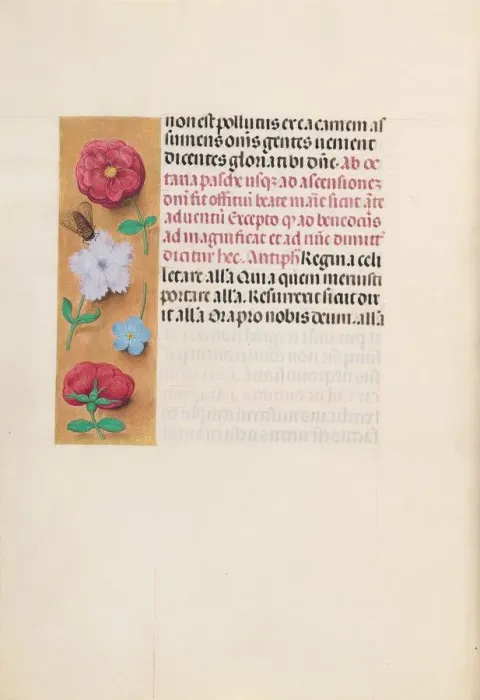 Framed Print : Hours of Queen Isabella the Catholic, Queen of Spain: Fol. 166v, c. 1500. Creator Framed Print : Hours of Queen Isabella the Catholic, Queen of Spain: Fol. 166v, c. 1500. Creator