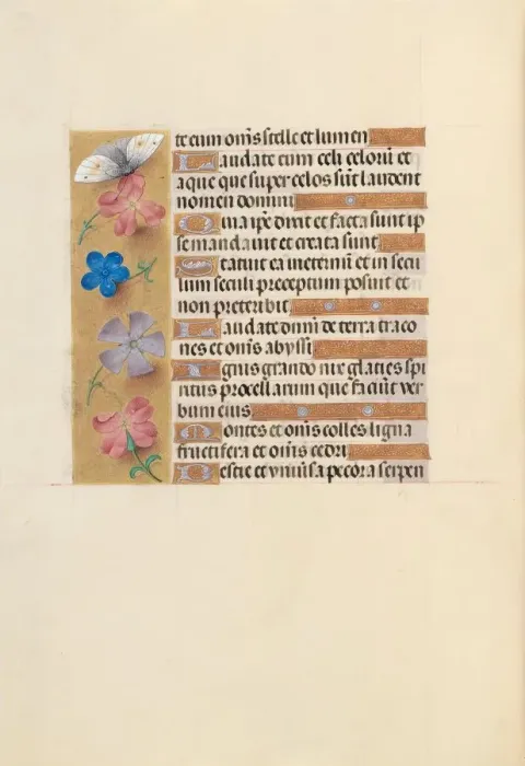Framed Print : Hours of Queen Isabella the Catholic, Queen of Spain: Fol. 252v, c. 1500. Creator Framed Print : Hours of Queen Isabella the Catholic, Queen of Spain: Fol. 252v, c. 1500. Creator