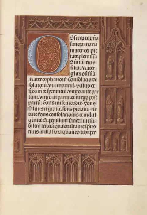 Framed Print : Hours of Queen Isabella the Catholic, Queen of Spain: Fol. 258r, c. 1500. Creator Framed Print : Hours of Queen Isabella the Catholic, Queen of Spain: Fol. 258r, c. 1500. Creator