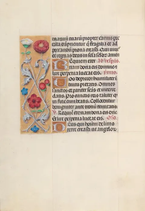 Framed Print : Hours of Queen Isabella the Catholic, Queen of Spain: Fol Framed Print : Hours of Queen Isabella the Catholic, Queen of Spain: Fol