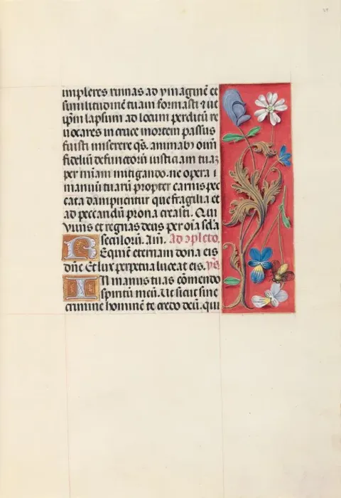 Framed Print : Hours of Queen Isabella the Catholic, Queen of Spain: Fol Framed Print : Hours of Queen Isabella the Catholic, Queen of Spain: Fol