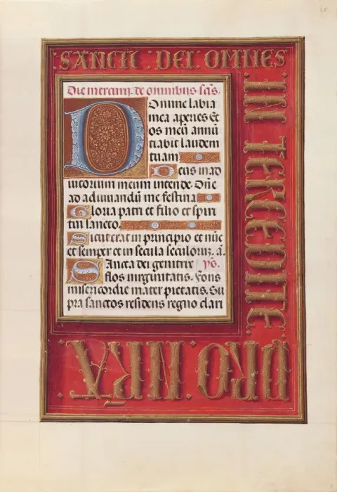 Framed Print : Hours of Queen Isabella the Catholic, Queen of Spain: Fol Framed Print : Hours of Queen Isabella the Catholic, Queen of Spain: Fol