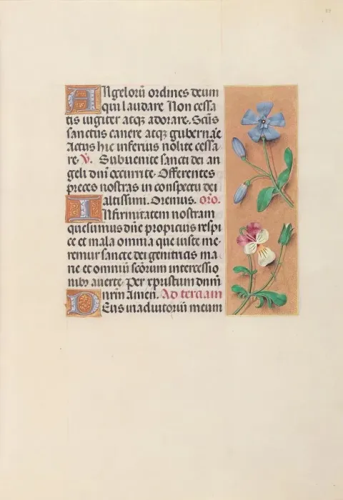 Framed Print : Hours of Queen Isabella the Catholic, Queen of Spain: Fol Framed Print : Hours of Queen Isabella the Catholic, Queen of Spain: Fol