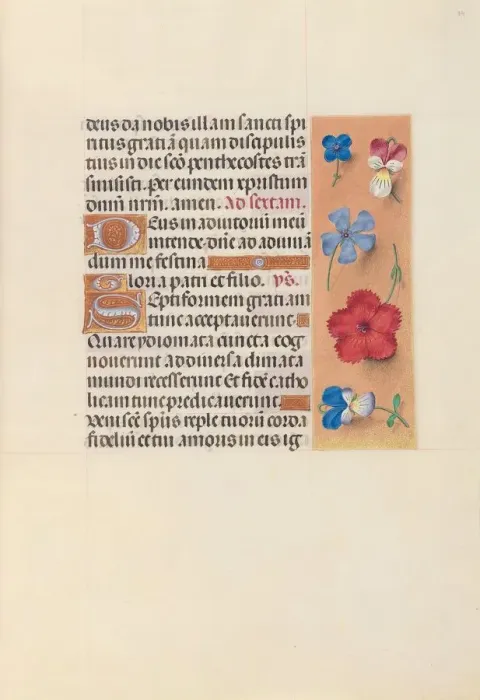 Framed Print : Hours of Queen Isabella the Catholic, Queen of Spain: Fol Framed Print : Hours of Queen Isabella the Catholic, Queen of Spain: Fol