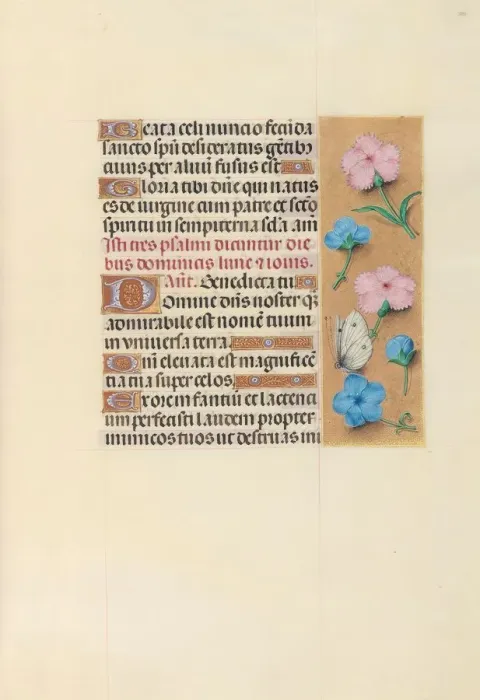 Framed Print : Hours of Queen Isabella the Catholic, Queen of Spain: Fol. 100r, c. 1500. Creator Framed Print : Hours of Queen Isabella the Catholic, Queen of Spain: Fol. 100r, c. 1500. Creator