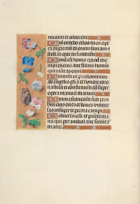 Framed Print : Hours of Queen Isabella the Catholic, Queen of Spain: Fol. 100v, c. 1500. Creator Framed Print : Hours of Queen Isabella the Catholic, Queen of Spain: Fol. 100v, c. 1500. Creator