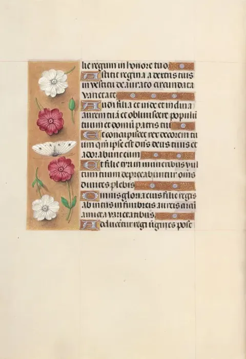 Framed Print : Hours of Queen Isabella the Catholic, Queen of Spain: Fol. 104v, c. 1500. Creator Framed Print : Hours of Queen Isabella the Catholic, Queen of Spain: Fol. 104v, c. 1500. Creator