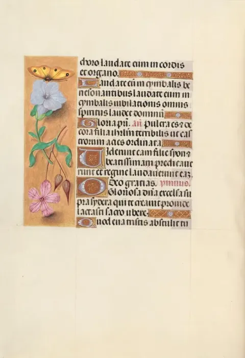 Framed Print : Hours of Queen Isabella the Catholic, Queen of Spain: Fol. 122v, c. 1500. Creator Framed Print : Hours of Queen Isabella the Catholic, Queen of Spain: Fol. 122v, c. 1500. Creator