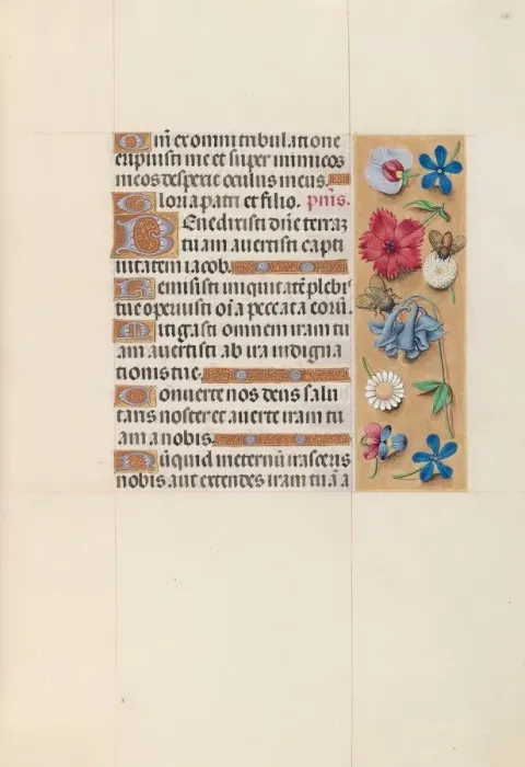 Framed Print : Hours of Queen Isabella the Catholic, Queen of Spain: Fol. 128r, c. 1500. Creator Framed Print : Hours of Queen Isabella the Catholic, Queen of Spain: Fol. 128r, c. 1500. Creator