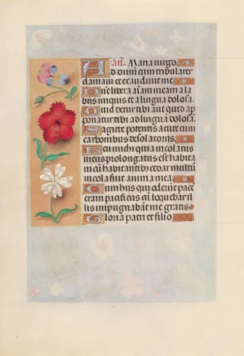Framed Print : Hours of Queen Isabella the Catholic, Queen of Spain: Fol. 132v, c. 1500. Creator Framed Print : Hours of Queen Isabella the Catholic, Queen of Spain: Fol. 132v, c. 1500. Creator