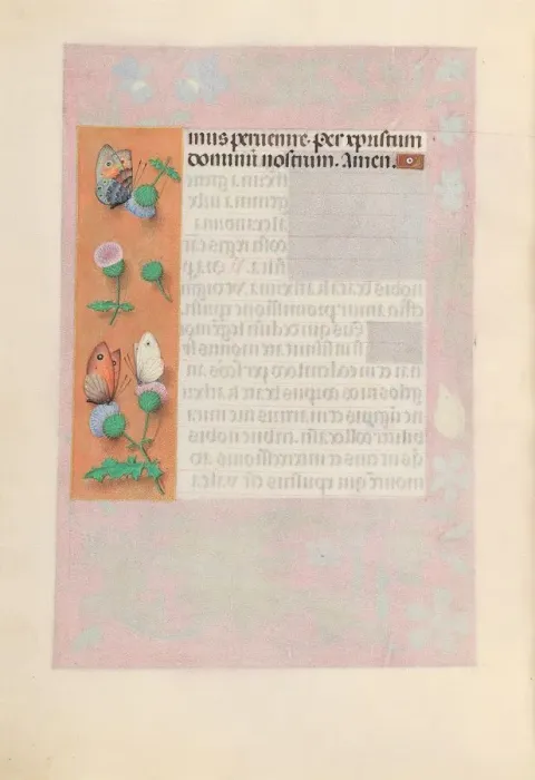 Framed Print : Hours of Queen Isabella the Catholic, Queen of Spain: Fol. 190v, c. 1500. Creator Framed Print : Hours of Queen Isabella the Catholic, Queen of Spain: Fol. 190v, c. 1500. Creator
