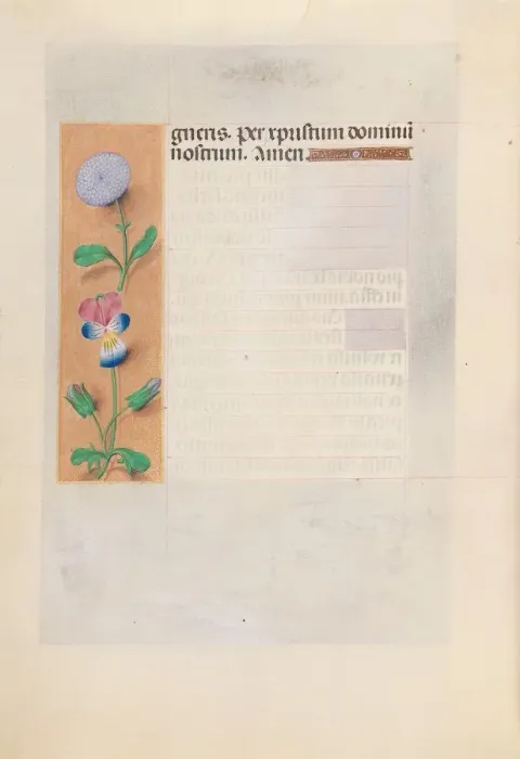 Framed Print : Hours of Queen Isabella the Catholic, Queen of Spain: Fol. 196v, c. 1500. Creator Framed Print : Hours of Queen Isabella the Catholic, Queen of Spain: Fol. 196v, c. 1500. Creator