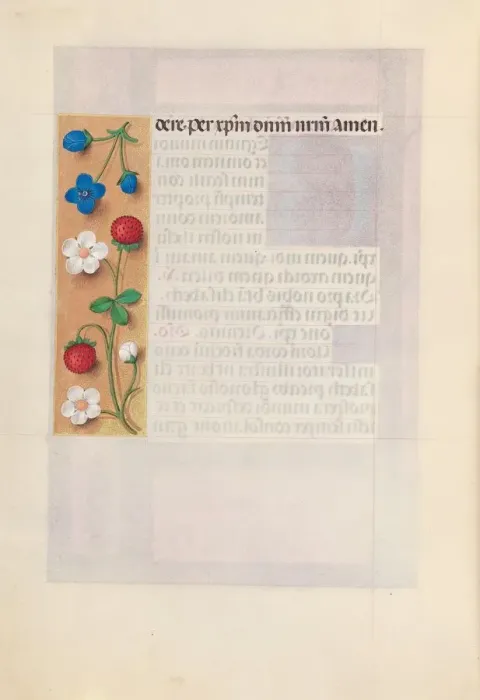 Framed Print : Hours of Queen Isabella the Catholic, Queen of Spain: Fol. 198v, c. 1500. Creator Framed Print : Hours of Queen Isabella the Catholic, Queen of Spain: Fol. 198v, c. 1500. Creator