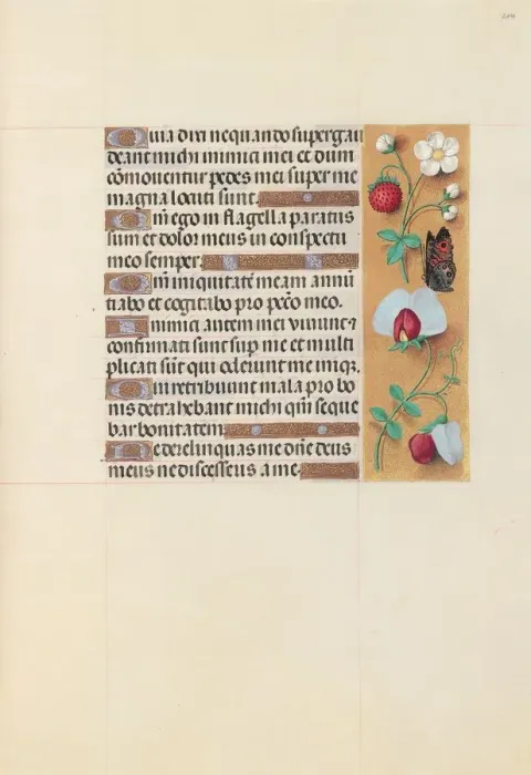Framed Print : Hours of Queen Isabella the Catholic, Queen of Spain: Fol. 204r, c. 1500. Creator Framed Print : Hours of Queen Isabella the Catholic, Queen of Spain: Fol. 204r, c. 1500. Creator