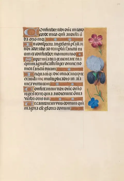 Framed Print : Hours of Queen Isabella the Catholic, Queen of Spain: Fol. 223r, c. 1500. Creator Framed Print : Hours of Queen Isabella the Catholic, Queen of Spain: Fol. 223r, c. 1500. Creator