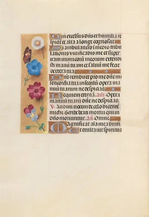 Framed Print : Hours of Queen Isabella the Catholic, Queen of Spain: Fol. 223v, c. 1500. Creator Framed Print : Hours of Queen Isabella the Catholic, Queen of Spain: Fol. 223v, c. 1500. Creator
