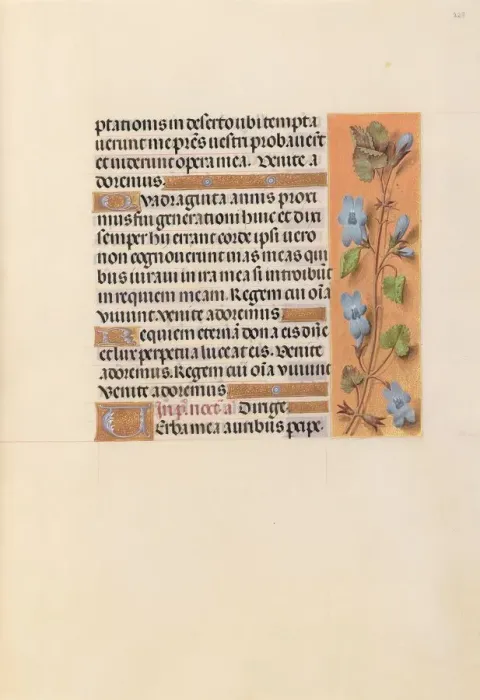 Framed Print : Hours of Queen Isabella the Catholic, Queen of Spain: Fol. 227r, c. 1500. Creator Framed Print : Hours of Queen Isabella the Catholic, Queen of Spain: Fol. 227r, c. 1500. Creator