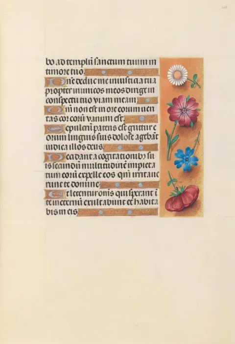 Framed Print : Hours of Queen Isabella the Catholic, Queen of Spain: Fol. 228r, c. 1500. Creator Framed Print : Hours of Queen Isabella the Catholic, Queen of Spain: Fol. 228r, c. 1500. Creator