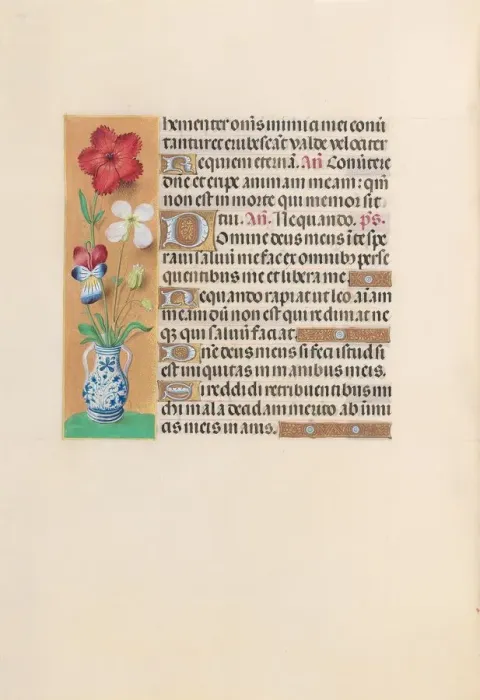 Framed Print : Hours of Queen Isabella the Catholic, Queen of Spain: Fol. 229v, c. 1500. Creator Framed Print : Hours of Queen Isabella the Catholic, Queen of Spain: Fol. 229v, c. 1500. Creator