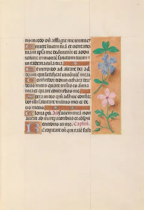 Framed Print : Hours of Queen Isabella the Catholic, Queen of Spain: Fol Framed Print : Hours of Queen Isabella the Catholic, Queen of Spain: Fol