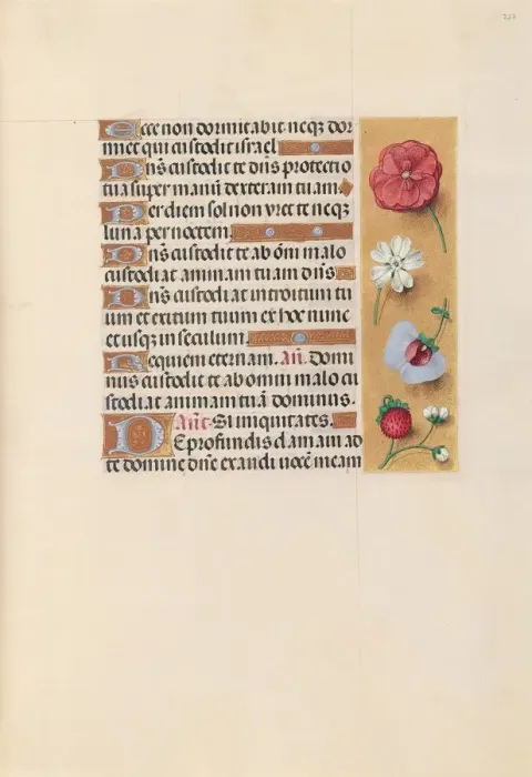 Framed Print : Hours of Queen Isabella the Catholic, Queen of Spain: Fol. 222r, c. 1500. Creator Framed Print : Hours of Queen Isabella the Catholic, Queen of Spain: Fol. 222r, c. 1500. Creator