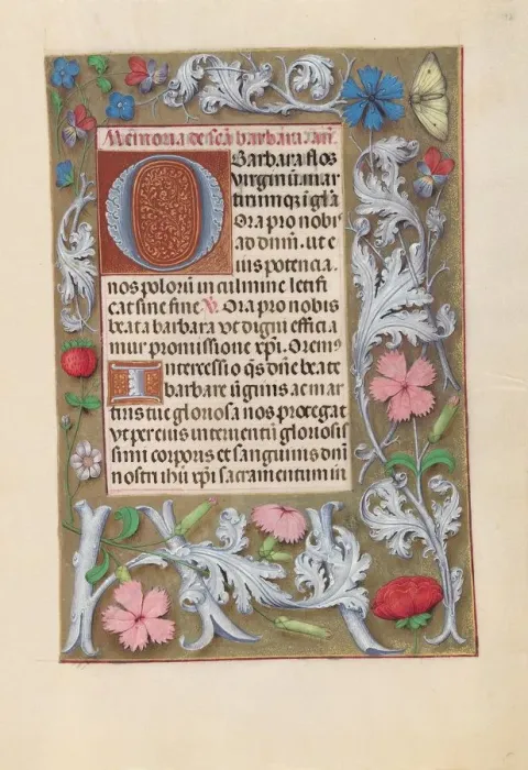 Framed Print : Hours of Queen Isabella the Catholic, Queen of Spain: Fol. 192r, c. 1500. Creator Framed Print : Hours of Queen Isabella the Catholic, Queen of Spain: Fol. 192r, c. 1500. Creator