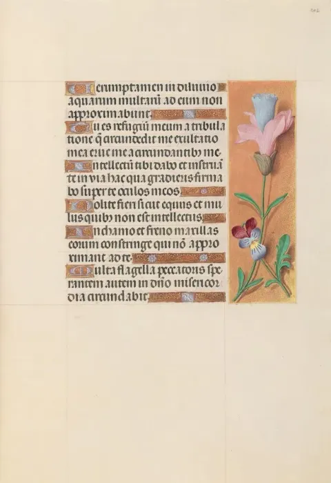 Framed Print : Hours of Queen Isabella the Catholic, Queen of Spain: Fol. 202r, c. 1500. Creator Framed Print : Hours of Queen Isabella the Catholic, Queen of Spain: Fol. 202r, c. 1500. Creator