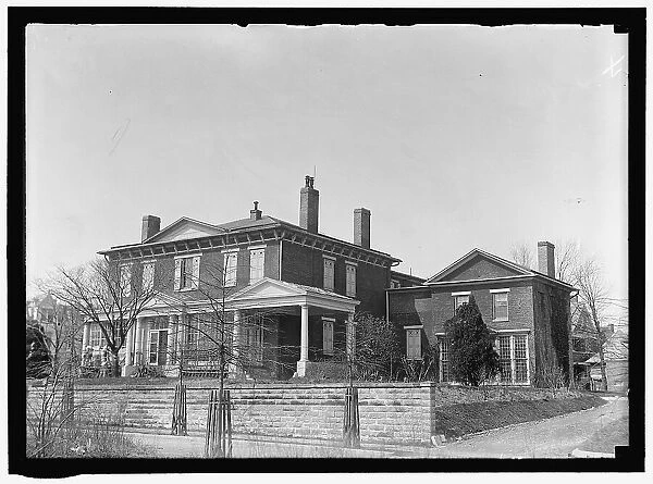 House, between 1913 and 1917. Creator: Harris & Ewing. House, between 1913 and 1917. Creator: Harris & Ewing
